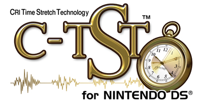 CRI Time Stretch Technology (C-TST) for NINTENDO DS