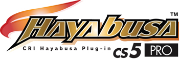 図1.『CRI Hayabusa CS5 Pro』ロゴ